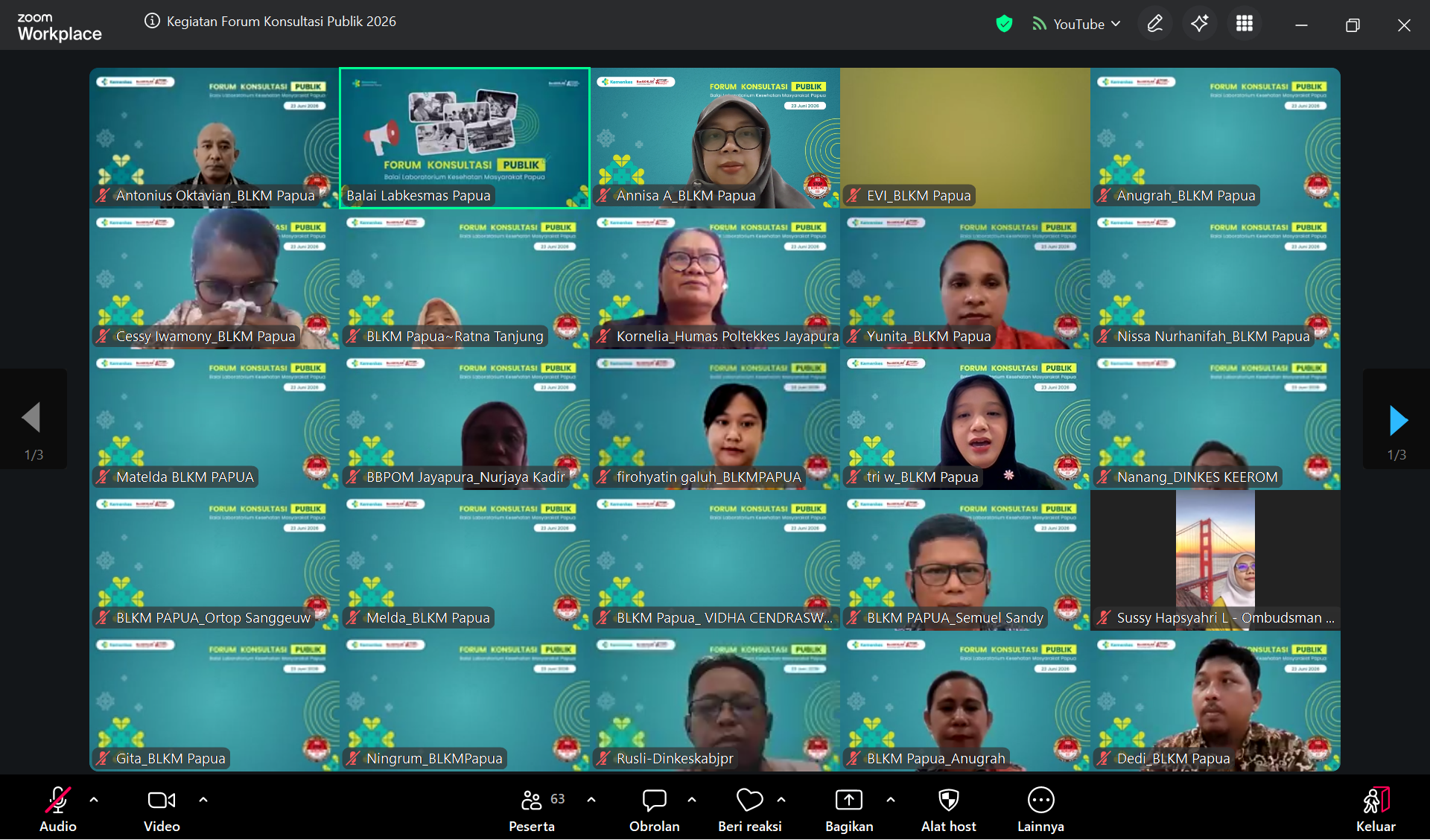 Forum Konsultasi Publik Tahun 2026 - 2